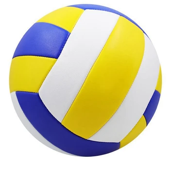 1 шт. Волейбольный мяч, мягкий и удобный для переноски, непромокаемый ПВХ, Профессиональный мяч для игры в волейбол на пляже, на открытом воздухе, в помещении