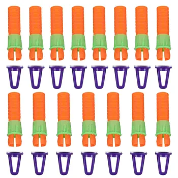 15 шт Удлинитель для масляной пастели Детские Цветные Карандаши Удлинитель Пластиковый Детский Металлический кронштейн