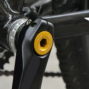 1x Винт для крепления рычага коленчатого вала велосипеда с резьбой CNC M20 для