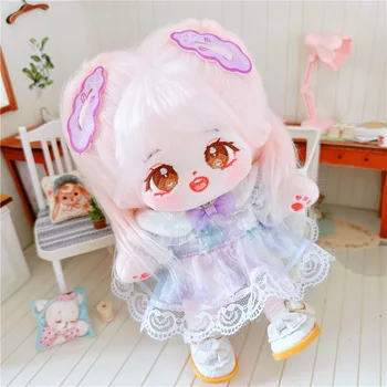 20-сантиметровая кукла Kawaii IDol Аниме Плюшевые куклы-звезды, набитые фигурными игрушками на заказ, хлопковые детские плюшевые игрушки, подарки для коллекции фанатов