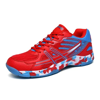 2023 Брендовая обувь для бадминтона для мужчин, женские спортивные Профессиональные волейбольные кроссовки, мужские дышащие легкие туфли для настольного тенниса