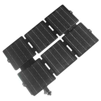 30 Вт Солнечная панель Зарядное устройство USB Складная Солнечная панель 5 В/12 В Складное водонепроницаемое зарядное устройство