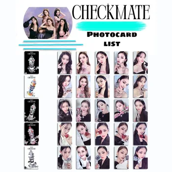 5 шт./компл. Мини-Альбом Kpop Idol ITZY CHECKMATE HD Lomo Cards Decoration Collection Открытка Yeji Lia Ryujin Yuna Chaeryeong