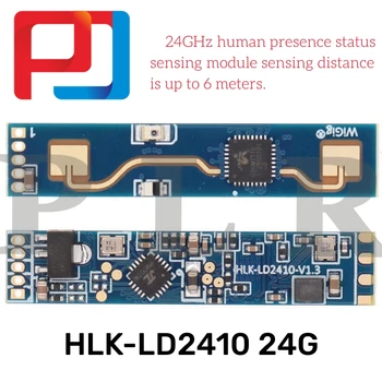 HLK-LD2410 HLK-LD2410B 24G FMCW 24 ГГц PULAR Интеллектуальный Радарный Модуль Обнаружения Присутствия Человека Миллиметрово-Волновой Датчик Переключения движения 5V
