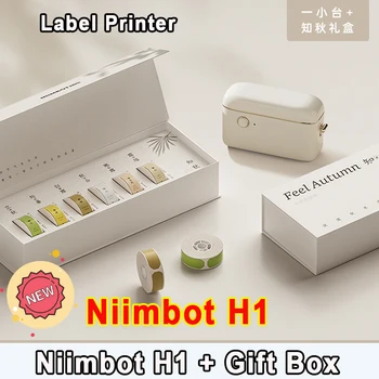Niimbot H1 H1S Портативный Термопринтер Этикеток Mini Label Maker 15 мм Бумага Для Этикеток Беспроводная Быстрая Печатная Машина для Домашнего Офиса