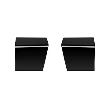 Автомобильное яркое черное стекло, украшение верхней панели переключателя, наклейки на дверной подлокотник для Toyota Alphard 40 Series