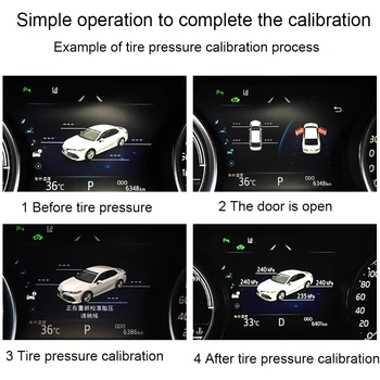Активатор цифрового дисплея приборной панели системы контроля давления в шинах TPMS для Toyota Camry XV70 Corolla 2018-2020 Автомобильные Аксессуары