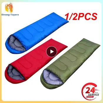 Большой спальный мешок Desert & Fox, пригодный для носки, 1/2 шт., с отверстиями для рук, спальные мешки для взрослых, детский спальный мешок для кемпинга в теплую погоду