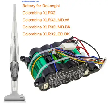 Вакуумный аккумулятор OrangeYu 2500 мАч 5519210671 для DeLonghi Colombina XLR32, Colombina XLR32LMD.W, XLR32LMD.BK, XLR32LED.BK