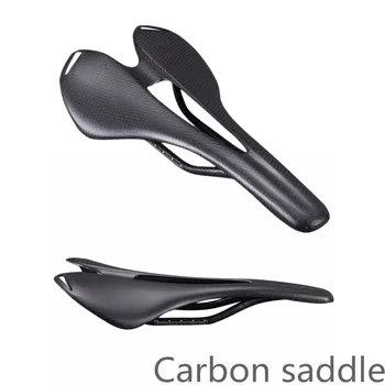 Горный велосипед из углеродного волокна, Удобное седло Для шоссейного велосипеда, Ультралегкое седло, Глухое сиденье для велосипеда