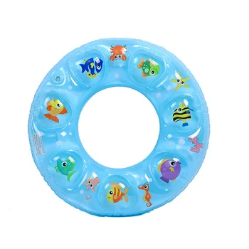 Горячее детское кольцо для плавания с двойным утолщением, двойной шар, хрустальное кольцо для плавания, детский спасательный круг