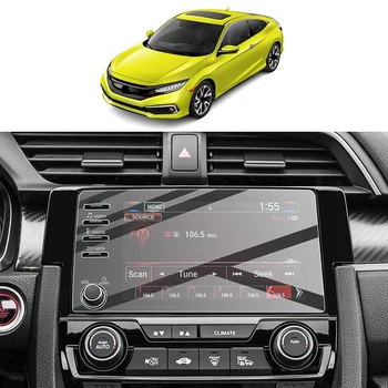 Для Honda Civic LX EX Touring Si EX-L 2019 2020 2021 GPS Навигация Протектор Сенсорного Экрана Дисплея Пленка Из Закаленного Стекла