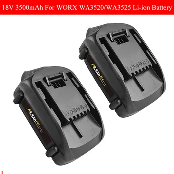 Для WORX WA3520 Замена аккумулятора 18V Ni-MH 3.5Ah, Совместимого с WG929.1 WG163 WG320 WX550L WX176L WX530L WX178L L50