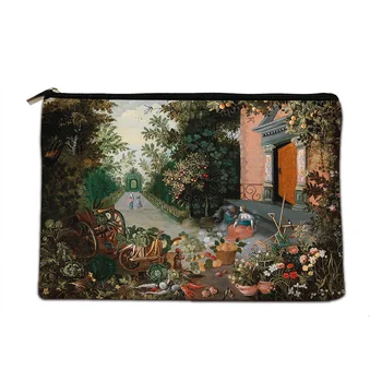 Древняя Средневековая косметичка, Холщовая сумка-органайзер для туалетных принадлежностей, подарок подружке невесты, Переносная сумка-тоут
