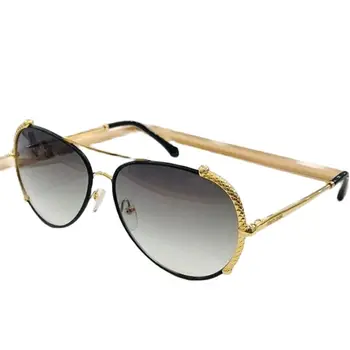 Женские модные солнцезащитные очки в оправе из сплава Toad Mirror Дизайнерские брендовые очки Универсальный солнцезащитный козырек для мужчин и женщин