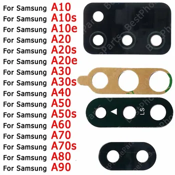 Задняя Стеклянная Крышка объектива Задней камеры Для Samsung Galaxy A50 A50s A70 A70s A80 A90 A10 A10s A10e A20 A20s A20e A30 A30s A40