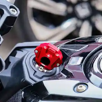 Защитный кожух ключа мотоцикла с ЧПУ Крышка ключа Крышка корпуса Аксессуары для Honda CBR650R CB650R CBR650 CB650F Красный
