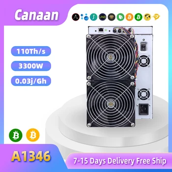 Используемый алгоритм Canaan Avalon A1346 SHA256 с блоком питания Asic Miner Бесплатная доставка
