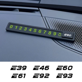 Карточка Временной Парковки Автомобиля С Номерным Знаком Автоаксессуары Для BMW E46 E90 E87 E60 E36 E92 E39 E61 E30 E91 E34 E93 E70 E53 E83 E28