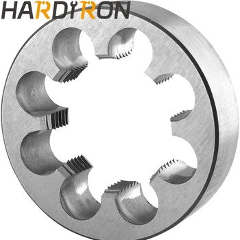 Круглая резьбонарезная матрица Hardiron Metric M40X3, машинная резьбонарезная матрица M40 x 3,0 Правая