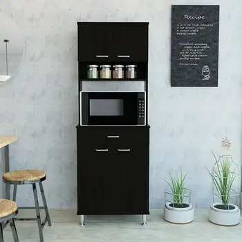 Кухонный шкаф (черный)