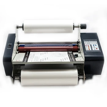 Машина для ламинирования бумаги Pingda PDFM360mini roll laminator A3 A4 A5 A6 для офиса