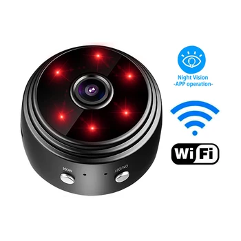 Мини-камера A9 Wifi 1080P HD IP-камера домашней безопасности ИК-ночная Магнитная Беспроводная Мини-видеокамера Микро Камера видеонаблюдения