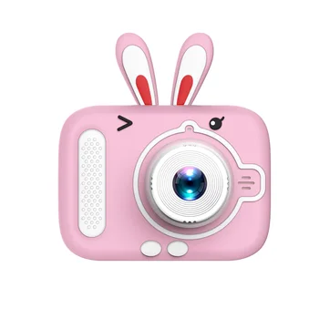 Мини-мультяшная детская цифровая камера Видеокамера 1080P с двойным объективом, 2,0 