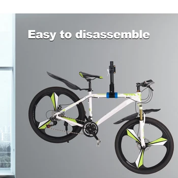 Настенная стойка для велосипеда, Универсальная настольная стойка для обслуживания, Регулируемая высота, Высокая Грузоподъемность, Аксессуары для парковки велосипедов
