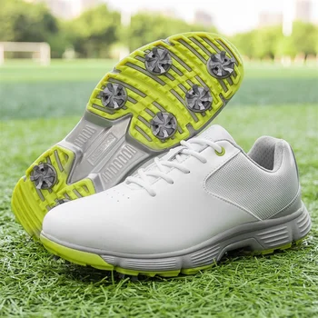Новое поступление мужской обуви для гольфа, профессиональные спортивные кроссовки для гольфа, уличная водонепроницаемая обувь для гольфа, мужские кроссовки для гольфа большого размера