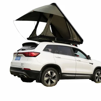 Новый дизайн внедорожника 4x4, палатка на крыше, алюминиевая жесткая оболочка, палатка на крыше, алюминиевая треугольная кабина, палатка на крыше