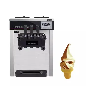 Оборудование для производства мороженого MK-618CTBChina Оборудование для производства Мороженого с 3 Вкусами Машина для производства Мягкого Самоохлаждающегося Мороженого CFR МОРСКИМ ПУТЕМ
