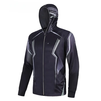 Одежда для рыбалки с длинным рукавом, защищающая от ультрафиолета, спортивная одежда для пеших прогулок, кемпинга, Быстросохнущие майки для велоспорта, дышащая Pesca Camiseta