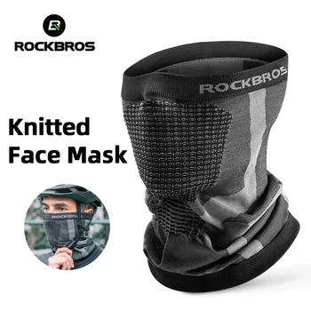 Официальная велосипедная маска ROCKBROS, Балаклава на все лицо, Дышащий Ветрозащитный шарф с защитой от ультрафиолета, пешие прогулки, езда на велосипеде