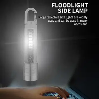 Перезаряжаемые фонари мощностью 30 Вт, супер яркие светодиодные фонари, водонепроницаемая масштабируемая мощная вспышка с подсветкой Cob Work Light