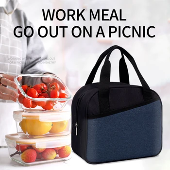 Портативная сумка для ланча TY, термобокс для еды, прочный Водонепроницаемый офисный холодильник, Ланчбокс С органайзером на плечевом ремне, изолированный чехол