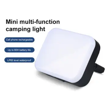Портативный Перезаряжаемый Фонарь LED Camping Light Camp Lamp Outdoor Magnetic Work Light Подвесная Аварийная Лампа Для Палатки С USB