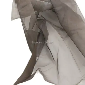 Прозрачная ткань BLOCK EMF из 100% серебристого волокна, используемая для домашнего текстиля