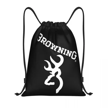Рюкзак на шнурке Browning, спортивная спортивная сумка для мужчин и женщин, сумка для покупок, рюкзак