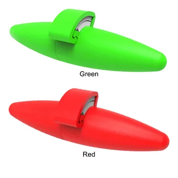 Светодиодный рыболовный поплавок с семью звездочками, высокочувствительный электронный ночник, рыболовный поплавок, зеленый/ красный светящийся поплавок для батареи CR311