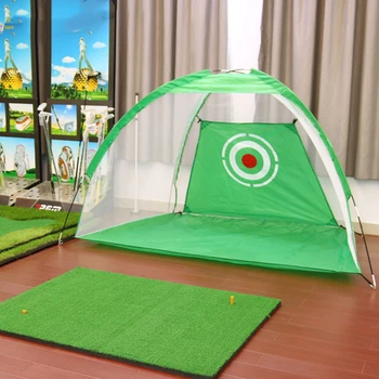 Сетка для тренировок в гольф, оборудование для тренировок в помещении, клетка для гольфа