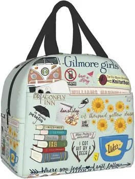 Сумка для ланча Gilmore Girls для женщин, подарки, Модная Складная Простая Современная сумка, Большая