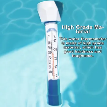 Термометр для бассейна, измеряющий температуру воды в гидромассажной ванне спа.