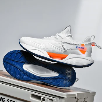Тренировочные кроссовки для бега Мужские Высококачественные Кроссовки для бега Легкая обувь для ходьбы Удобные спортивные кроссовки