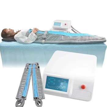 Устройство для похудения под давлением воздуха Сауна Лимфодренажный массаж Одежда Терапия Воздушный массаж Прессотерапия Аппарат для похудения