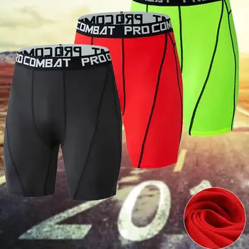 Шорты для бега, мужская однотонная спортивная одежда, Короткие штаны для фитнеса, бодибилдинга, Спортивные мужские Эластичные компрессионные колготки Muscle Alive